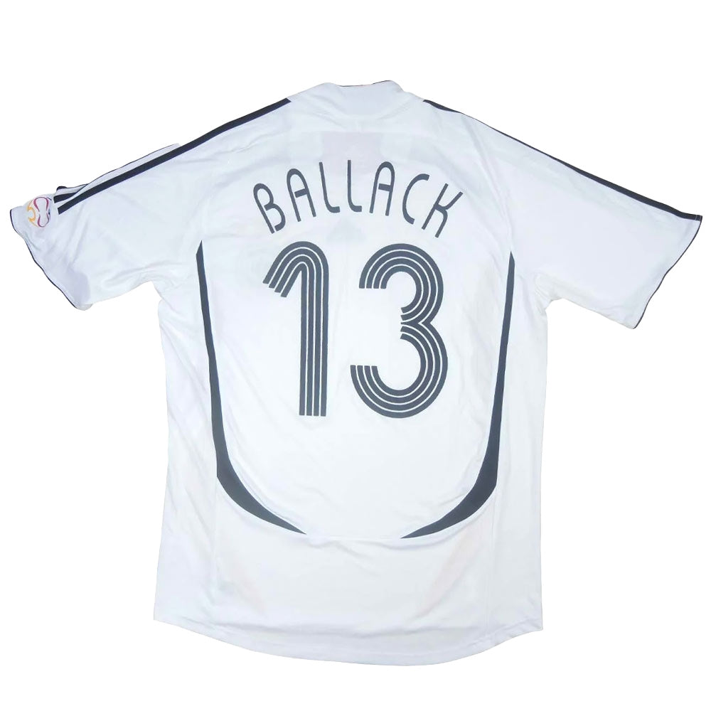 Germany 2005-07 Home Shirt (Ballack #13) ((Excellent) M)_0