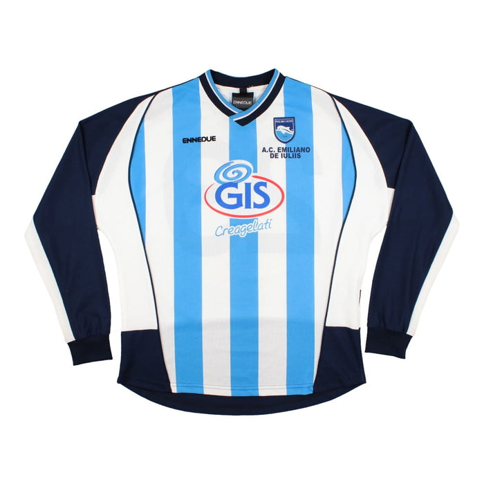 Pescara 2000-01 Home Long Sleeve Shirt (#29) ((Good) S)