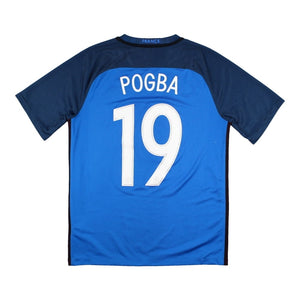 France 2016-17 Home Shirt (Pogba #19) ((Mint) M)_0