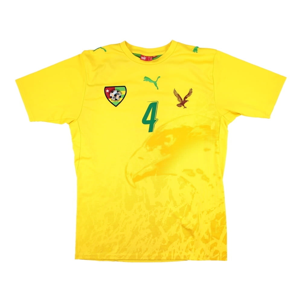 Togo 2006-07 Home Shirt (Adebayor #4) ((Good) M)_1