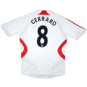 Liverpool 2007-08 Away Shirt (Gerrard #8) ((Very Good) M)_0