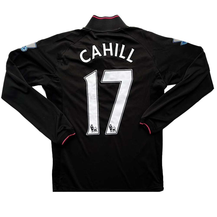 Everton 2009-10 Away Long Sleeve Shirt (Cahill #17) ((Very Good) S)