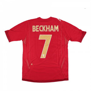 England 2006-08 Away Shirt (Beckham #7) (S) (Excellent) S_0