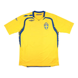 Sweden 2007-08 Home Shirt (Andersson #17) ((Excellent) L)_1