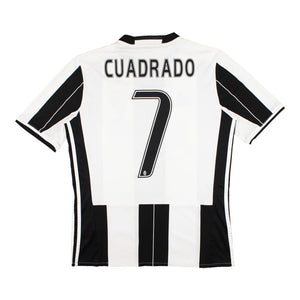 Juventus 2016-17 Home Shirt - Cuadrado 7 ((Mint) XXL)_0