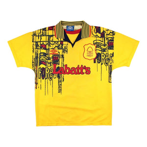 Nottingham Forest 1995-96 Away Shirt - Silenzi #15 ((Excellent) M)_2