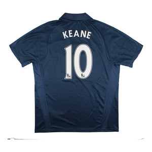 Tottenham 2007-08 Away Shirt (Signed) (Keane #10) ((Good) L)_0