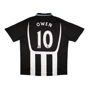 Newcastle United 2007-09 Home Shirt (Owen #10) ((Good) XL)_0