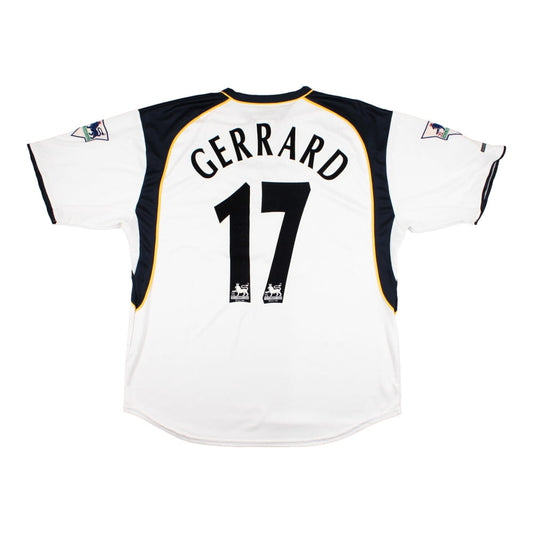 Liverpool 2001-03 Away Shirt (Gerrard #17) ((Good) L)_0