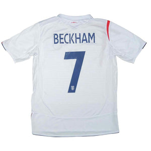 England 2006-08 Home Shirt (Beckham #7) ((Excellent) XXL)_0