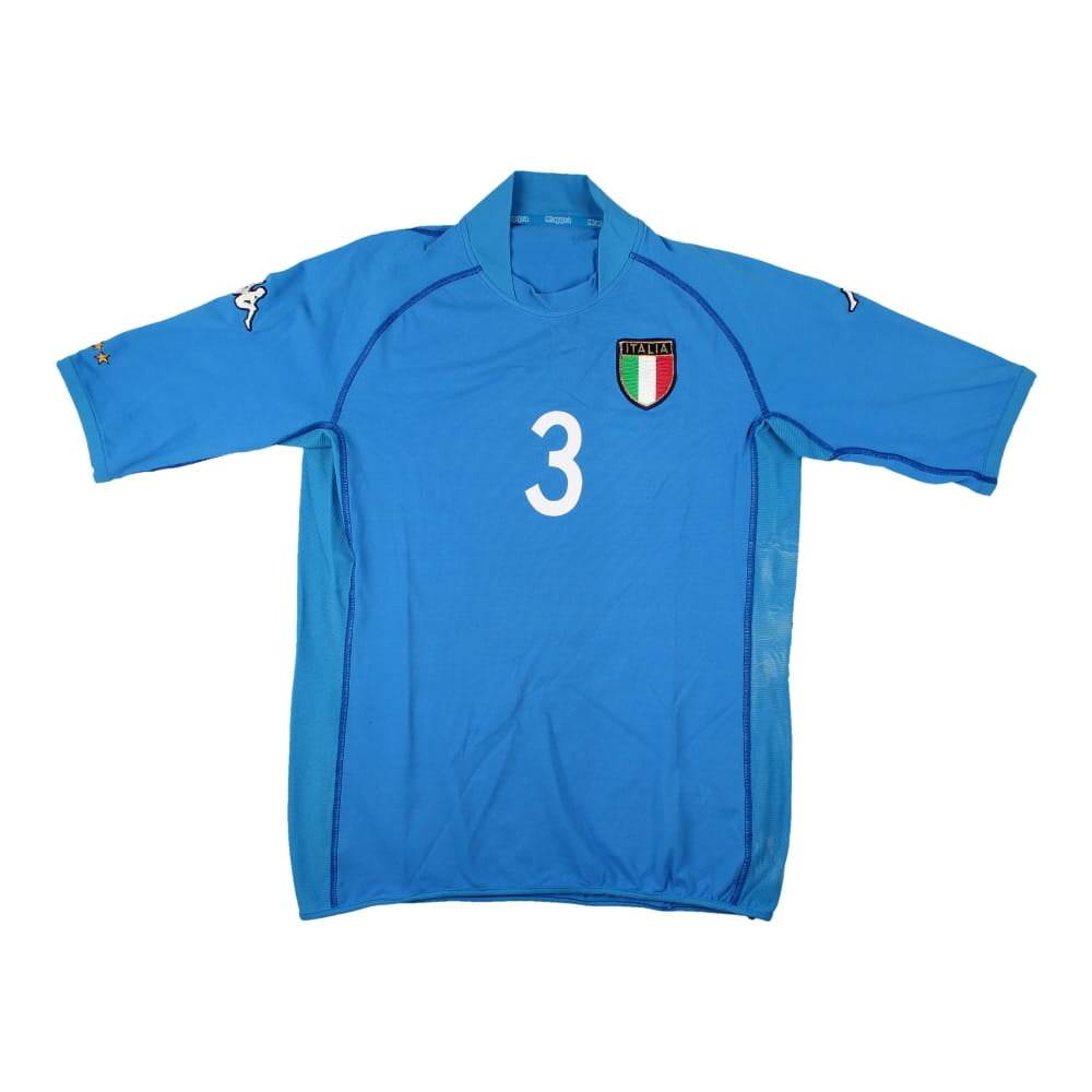 Italy 2000-02 Home Shirt (Maldini #3) ((Good) XL) – Classic Football Kit