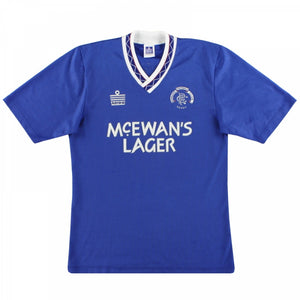 Rangers 1990-1992 Home Shirt (Very Good)_0