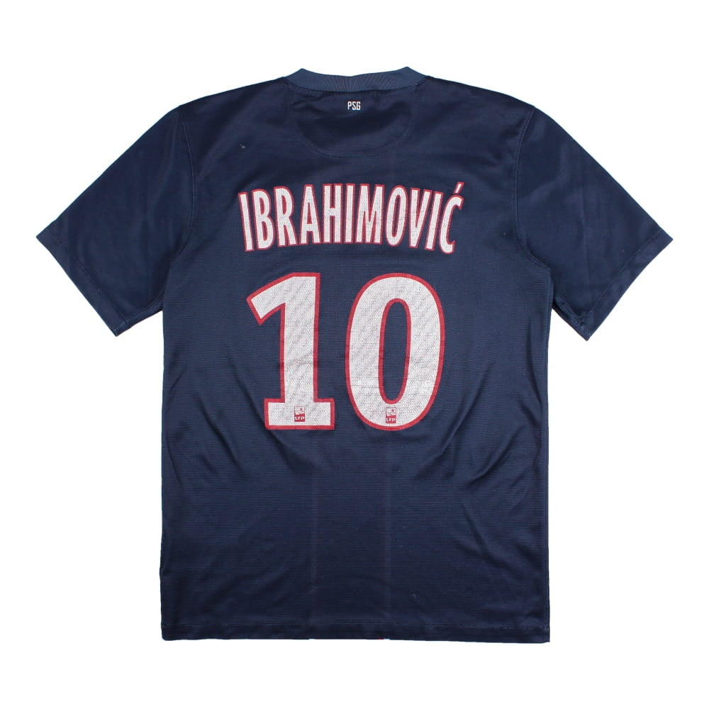 PSG 2012-13 Home Shirt (Ibrahimovic #10) (Good)_0