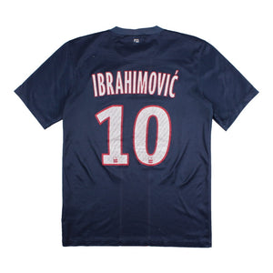 PSG 2012-13 Home Shirt (Ibrahimovic #10) (Good)_0