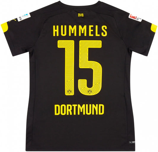 Borussia Dortmund 2014-16 Away Shirt (Hummels #15) (Excellent)_0