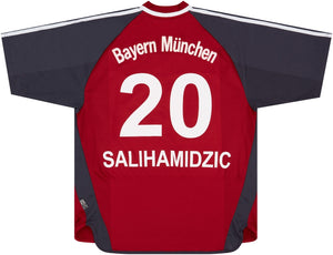 Bayern Munich 2001-02 Home Shirt (Salihamidzic #20) (Very Good)_0