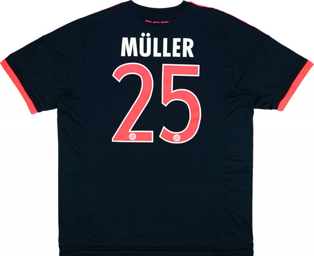 Bayern Munich Maillot Domicile 2024/25 MÜLLER 25 + Bundesliga Badge de Manche Bayern Munich Maillot Domicile 2024/25 MÜLLER 25 + Bundesliga Badge de Manche