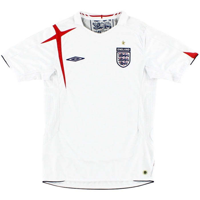 England 2005-2007 Home Shirt (3XL) (Mint)