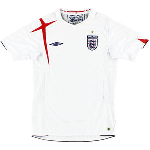 England 2005-2007 Home Shirt (XXL) (Good)_0