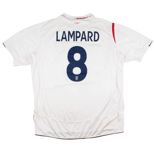 England 2005-07 Home Shirt (Lampard #8) (Very Good)_0