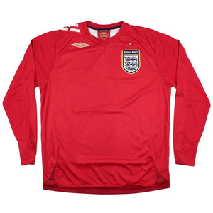 England 2006-08 Away Shirt (L/S) (L) (Very Good)_0