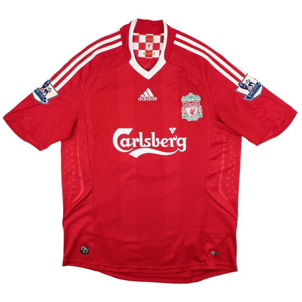 Liverpool 2008-10 Home Shirt (Torres #9) (M) (Excellent)_1
