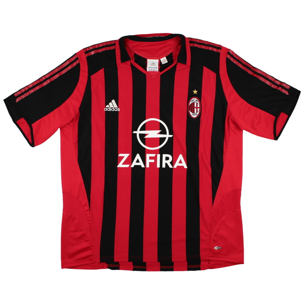 AC Milan 2005/06 Home Shirt (Kaka #22) (XL) (Excellent) – Classic