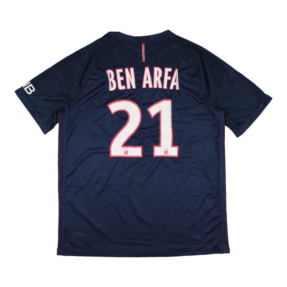 PSG 2016-17 Home Shirt (Ben Arfa #21) (L) (Good) – Classic