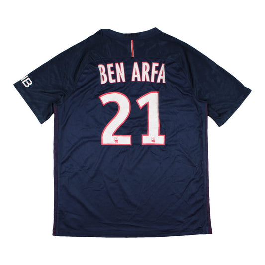 PSG 2016-17 Home Shirt (Ben Arfa #21) (L) (Good)_0