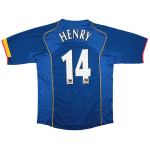 Arsenal 2004-05 Away Shirt (S) Henry #14 (Excellent)_0