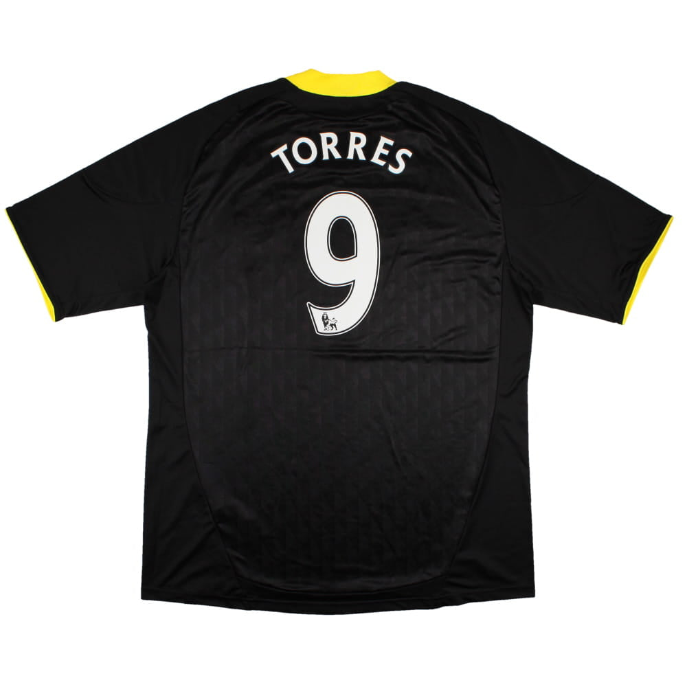 Liverpool 2010-11 Third Shirt (XXL) Torres #9 (Very Good