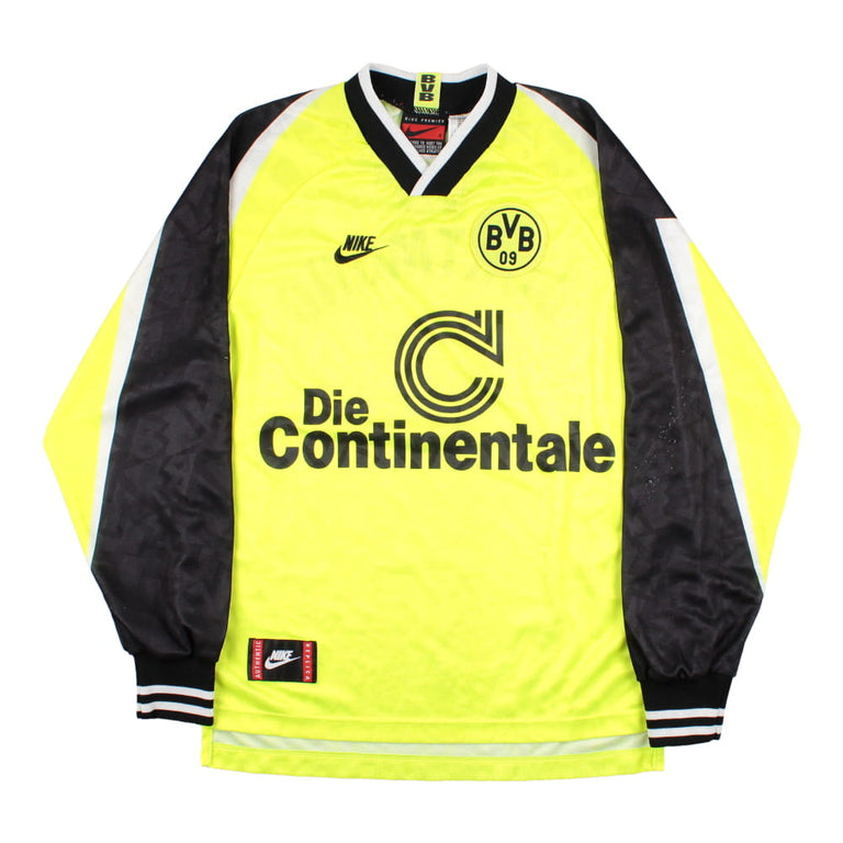 Borussia Dortmund 1995-96 Long Sleeve Home Shirt (S) (Excellent