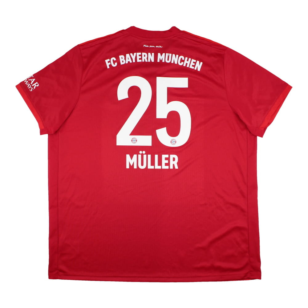 Bayern Munich 2019-20 Home Shirt (3XL) Muller #25 (Mint)_0