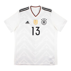 Germany 2017 Confederations Cup Home Shirt (L) Muller #13 (Good)_1