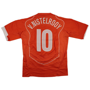 Holland 2004-06 Home Shirt (L) V. Nistelrooy #10 (Excellent)_0