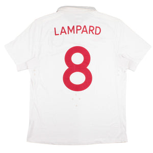 England 2009-10 Home Shirt (XL) Lampard #8 (Excellent)_0