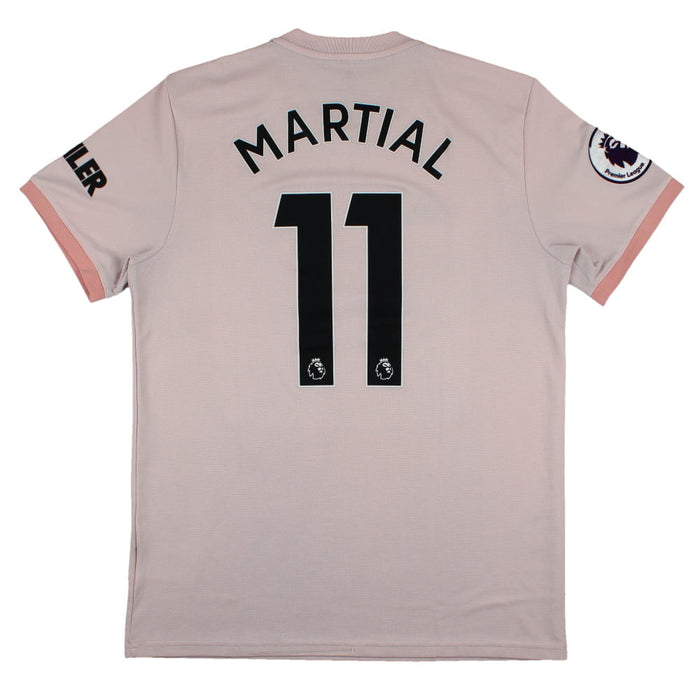 Manchester United 2018-19 Away Shirt (M) Martial #11 (Excellent)