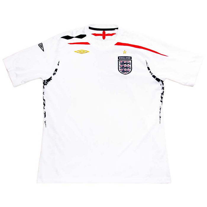 England 2007-09 Home Shirt (L) (Good)