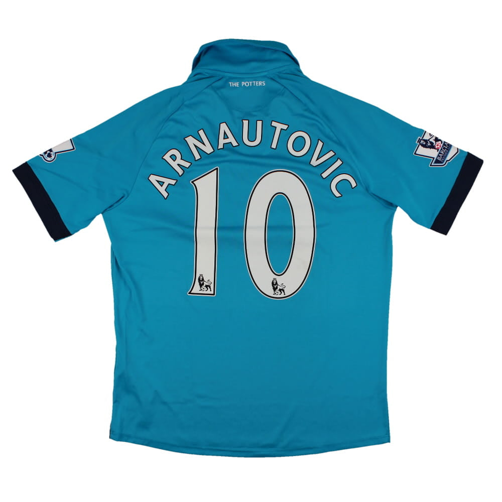 Stoke City 2014-15 Away Shirt (S) Arnautovic #10 (Very Good