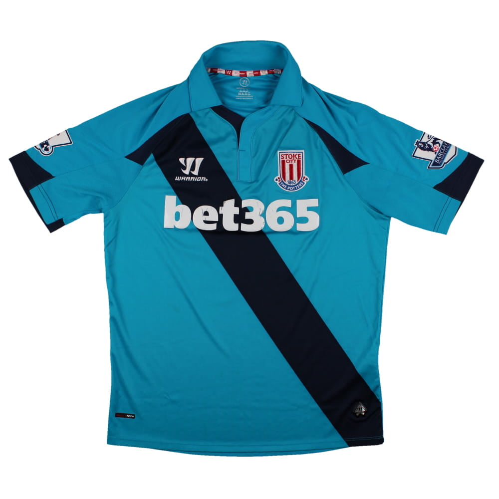 Stoke City 2014-15 Away Shirt (S) Arnautovic #10 (Very Good