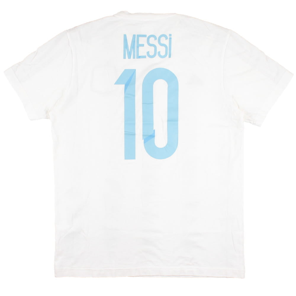 Maillot Domicile Argentine 2013/15 - #10 Messi - Taille M - Adidas