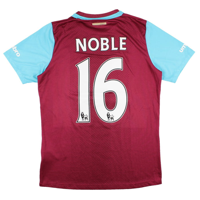 West Ham United 2015-16 Home Shirt (S) Noble #16 (Excellent)