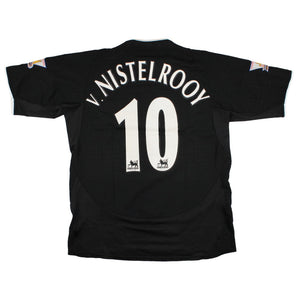 Manchester United 2003-05 Away Shirt (XL Boys) V. Nistelrooy #10 (Very Good)_0