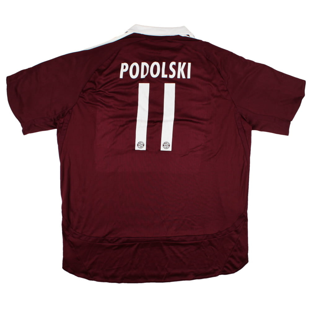 Bayern Munich 2006-07 Champions League Third Shirt (XL) Podolski