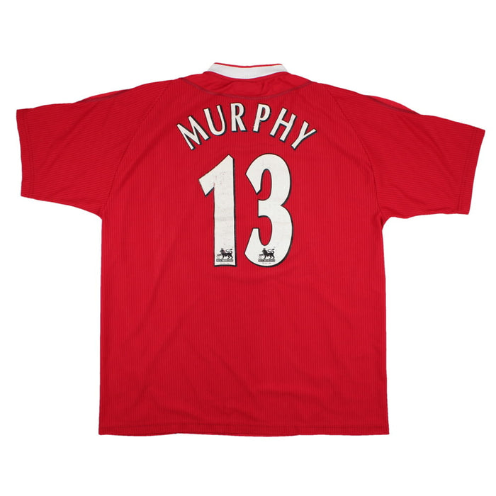 Liverpool 2002-04 Home Shirt (L) Murphy #13 (Good)