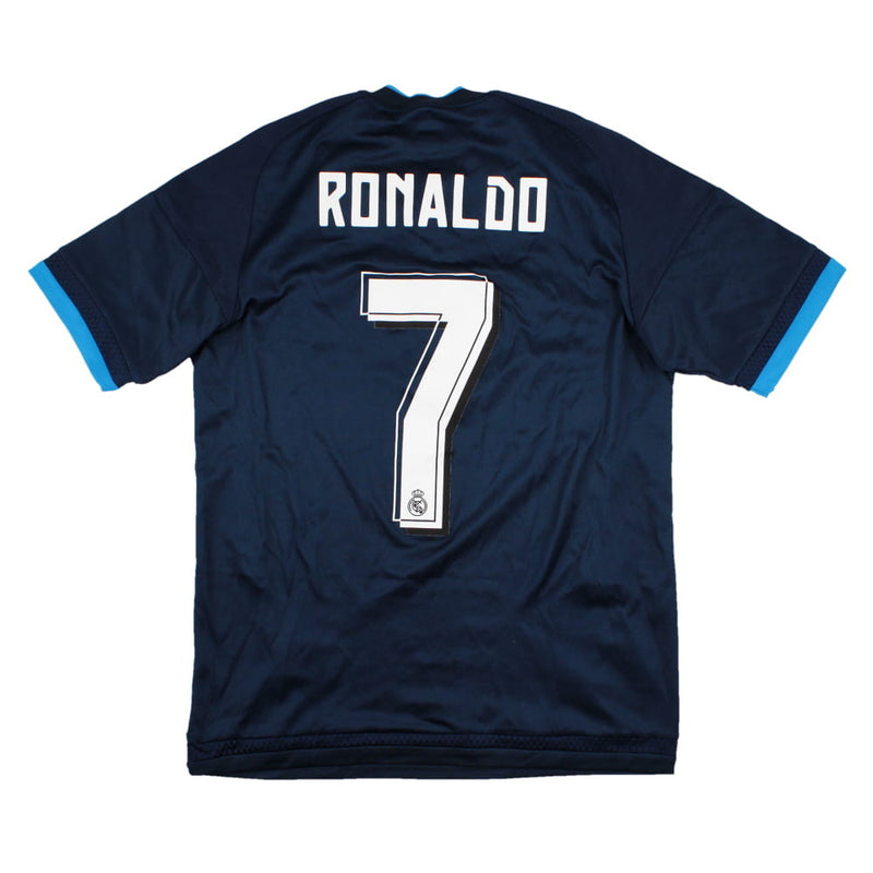 Real Madrid 2015-16 Third Shirt (S) Ronaldo #7 (Excellent)_0
