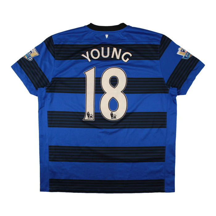 Manchester United 2011-12 Away Shirt (L) Young #18 (Mint)