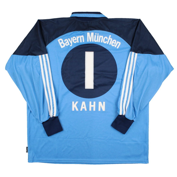 Bayern München KAHN ゴールキーパーシャツ Bayern München KAHN 青