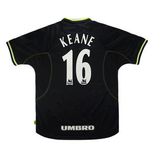 Manchester United 1998-99 Third Shirt (Keane #16) (M) (Excellent)_0