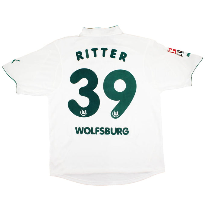 Wolfsburg 2003-04 Home Shirt (2XL) Ritter #39 (Excellent)